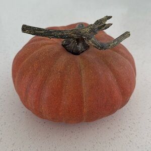 Pottery barn faux fall pumpkin